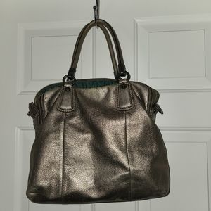 Coach leather handbag
